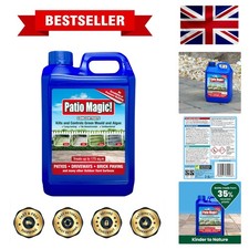 2.5L Biodegradable Algae and Moss Killer - Perfect for Patios and Driveways