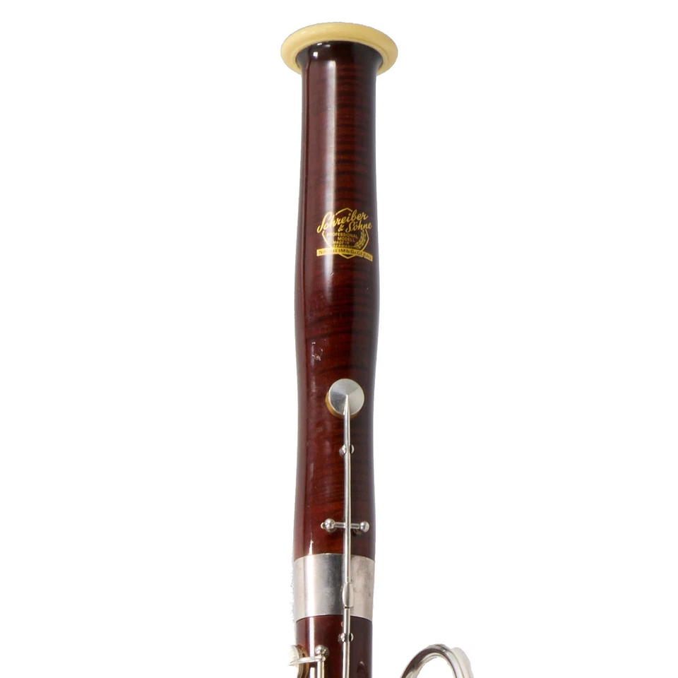 Schreiber Semi-Professional Wood Bassoon SN 10723 EXCELLENT - Image 4 of 4