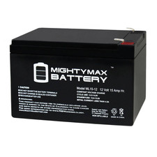 12-Volt 15AH F2 Replacement Battery for Ritar RT12120