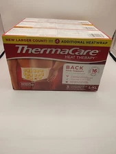 3x ThermaCare Lower Back & Hip Heat wraps L-XL 9 Pieces Total Exp:01/31/2027