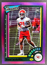 2022 Classics Trent McDuffie Purple Timeless Tributes Rookie 08/35 RC SSP #197