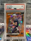 2024 PANINI PRIZM ORANGE ICE #329 DRAKE MAYE ROOKIE RC PSA 9