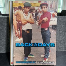 Jamel Shabazz Back in the Days Hardcover Illustrated Photography Book 1st Ed.
