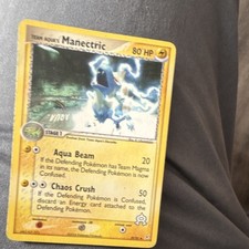 Pokémon Team Aqua's Manectric EX Team Magma vs. Team Aqua 29/95 Stage 1 80 HP A… on eBay