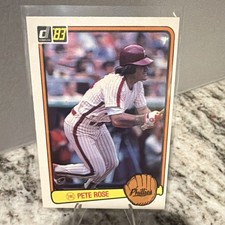Donruss 1983 Pete Rose #42 Philadelphia Phillies Baseball Base Set