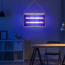 Industrial 20W Electric Insect Killer Fly Mosquito Bug Zapper Indoor UK