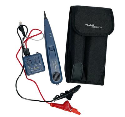 Fluke Networks PRO3000 26000900 Tone Generator Probe Kit Case Manual Tested