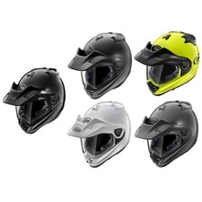 Casco Moto Arai Tour X5 Plain Adventure Strada ECE 22.06 ACU Omologato 