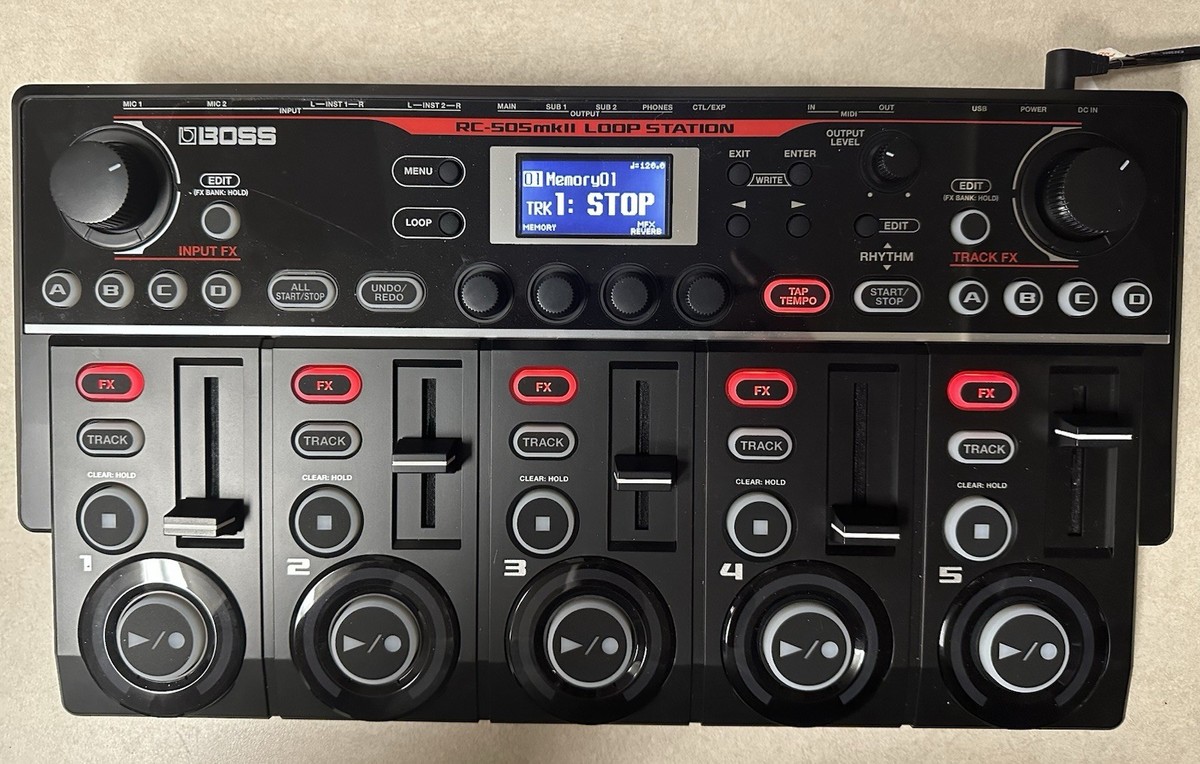 Boss RC-505 Mk2 II Loop Station Beatbox Looper Mint | eBay