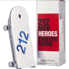 Carolina Herrera 212 Men Heroes Forever Young 3.0 oz EDT Men New In Box