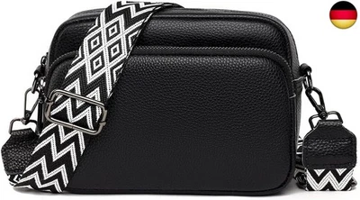TIAASTAP Damen Handy Umhängetasche Echtes Leder Crossbody Bag Damen Handytasche