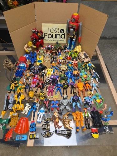 Huge Vintage Mixed Action Figure Lot Most Complete Some Issues *SEE PICS
