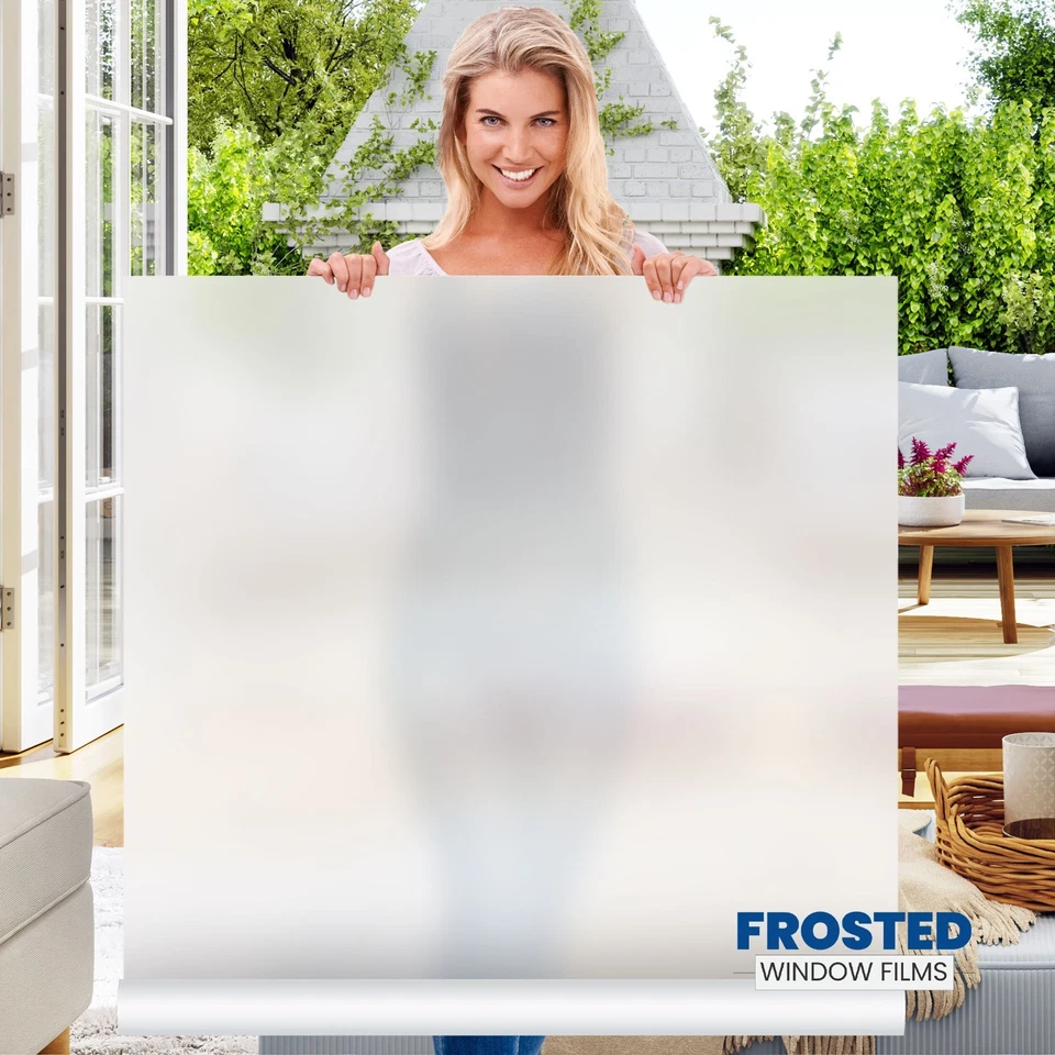 Frosted Window Film Vinyl * Total Privacy Glass Without Blocking The Light * - Image 2 of 4