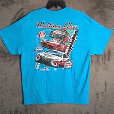 NASCAR Shirt Adult Extra Large Blue Racing Watkins Glen International 2023 Mens