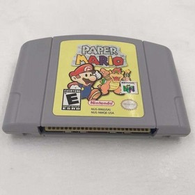 Paper Mario - Nintendo 64 (N64) Perfect addition Tested and working