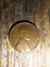 1959-D Penny Lincoln Denver Mint One-Cent United States of America US Coin 1C