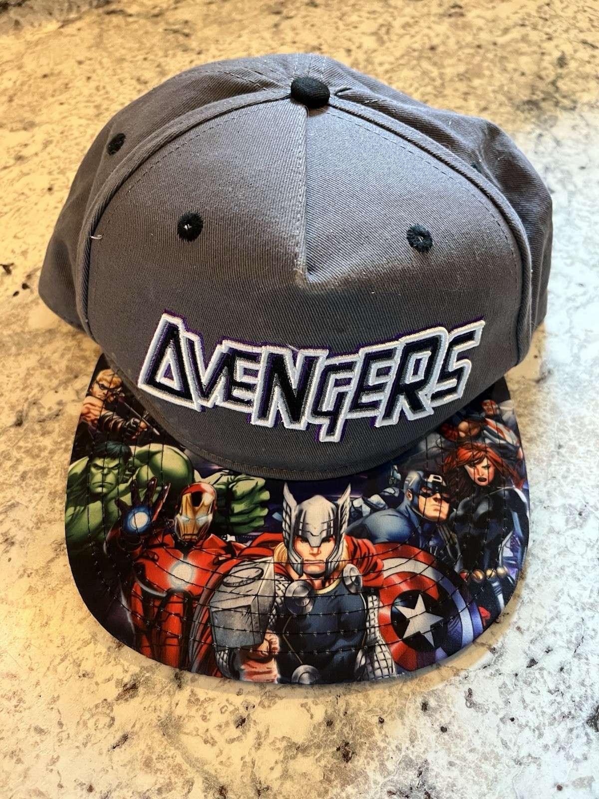 Avengers Ball Cap - Gray - image 1
