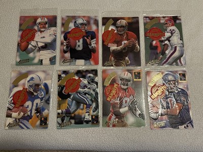 (11) 1994 Sealed Mammoth 8 x 10 Action Packed Cards Marino Aikman Sanders Rice
