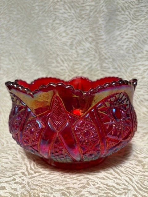 Glass Original Red Collectible Vases for sale | eBay