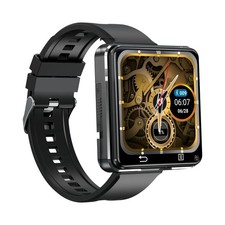 2.64" Large Screen 4G Smart Watch Pad Android 11 WiFi 5MP Camera Wristwatch
