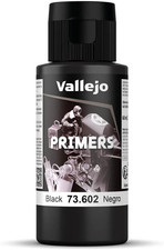 - Surface Primer Color  Black Acrylic Primer 60 Ml 2.02 Fl.Oz.  Matte Finish
