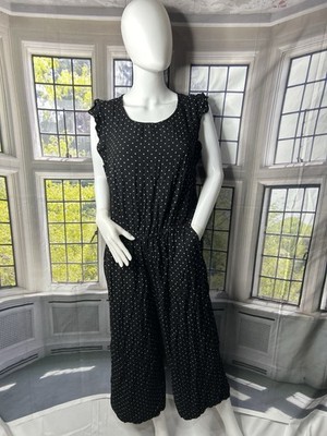 Old Navy Polka Dot Jumpsuit   Size Large   Chic, Comfortable & Effortless Style!