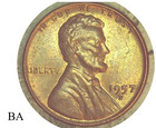 Brilliant circulated 1957-d Lincoln Wheat Penny, Attractive specimen RB coin — photo 1