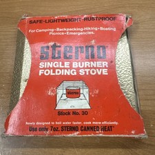 Sterno Vintage Single Burner Klappherd #30 tragbar/leicht