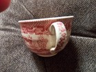Asian Red Willow Tea Cup marked Japan on bottom — photo 4