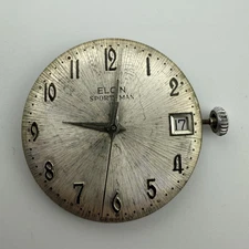 ELGIN SPORTSMAN 870 17J Men’s Watch Movement / Working Movement