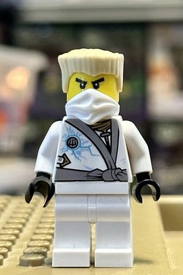 Authentic Lego Ninjago Minifigure Zane Techno Robe Rebooted