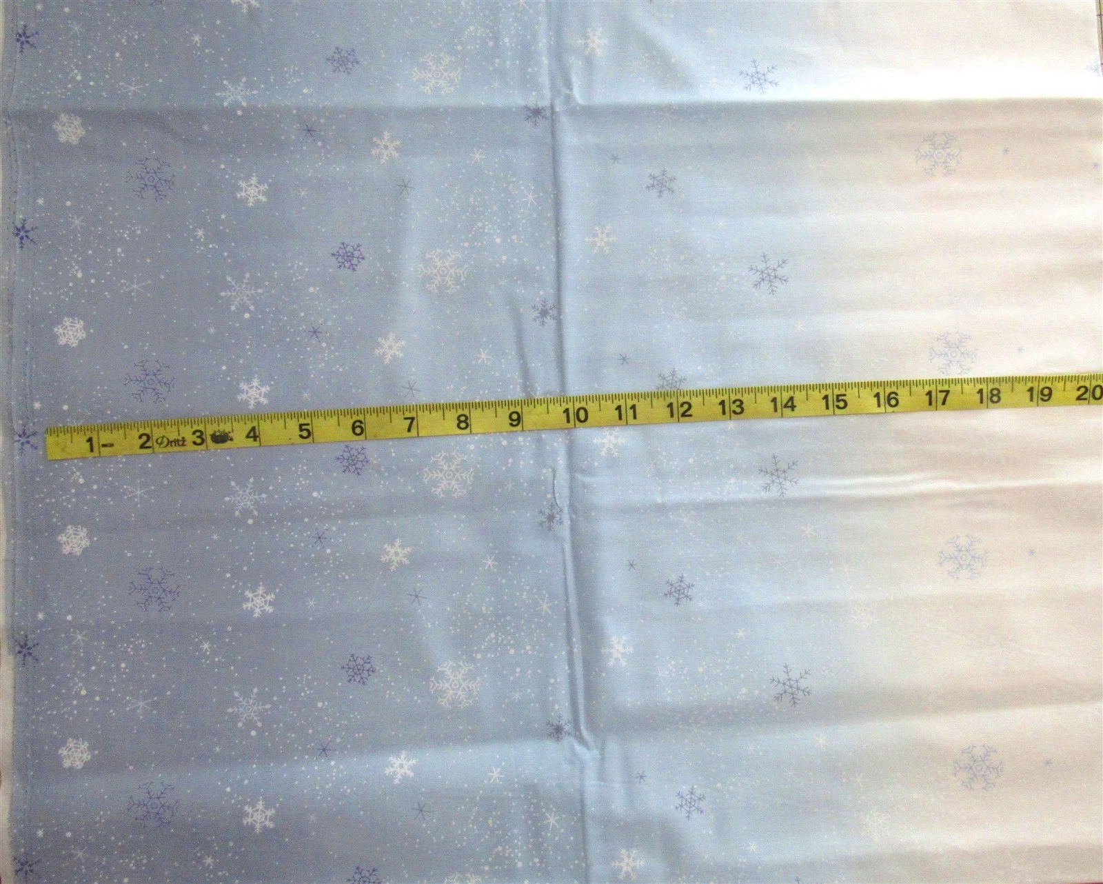 1 yd Cotton Fabric :Snowflake Wonderland" by Daiwabo for EE Schenck Co.  image 1