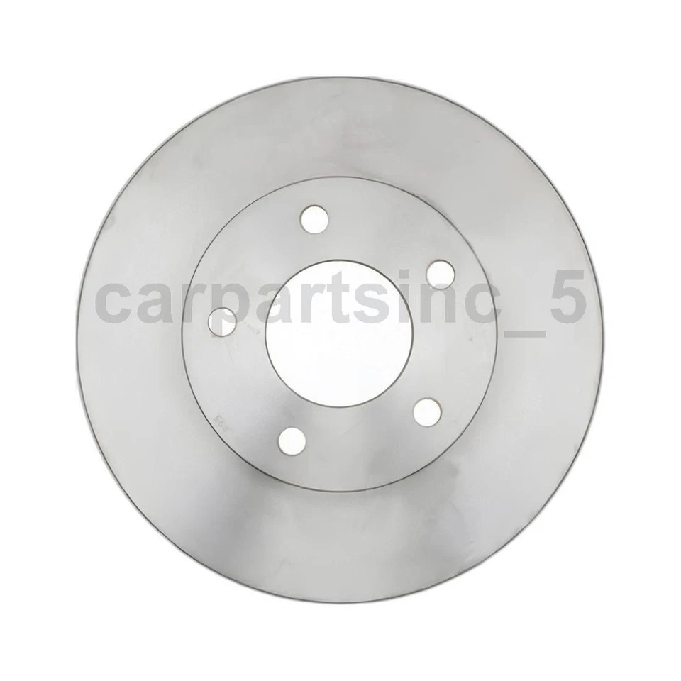 2 rotores de freno delanteros para Ford Mustang 5,0 L 1980 1981, para Mercury Capri 2,8 L 1979 Foto 2 de 4