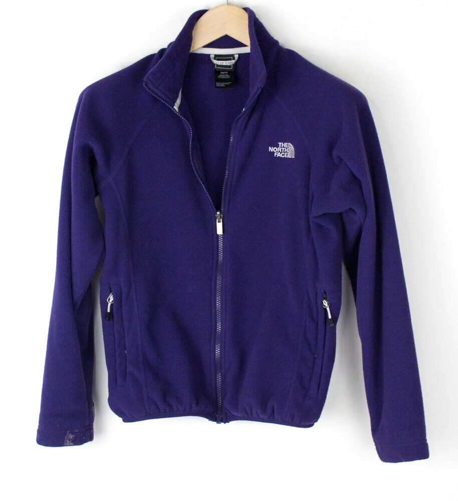 THE NORTH FACE Women Zip Fleece Jumper Sweater Size XS