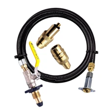 2M Refill prop. bottle with hand wheel soft nose pol&straight mini fill valve