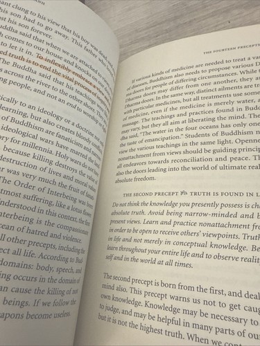 Miracle of Mindfulness & Interbeing By Thich Nhat Hanh - Picture 5 of 8