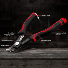 Multifunctional Wire Stripper Pliers Tools Automatic Stripping Cutter Cable Wire