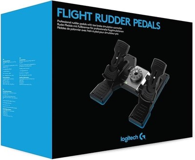 Logitech Flight Yoke System Professional Simulation Yoke and Throttle Quadrant
