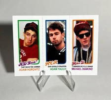 BEASTIE BOYS Custom Art Card, parody perforated card, raw card