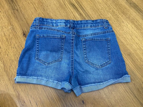 Cat &Jack Super Stretch Shorts Girls XL 14/16 So Cute! Distressed Love These! - Picture 9 of 10