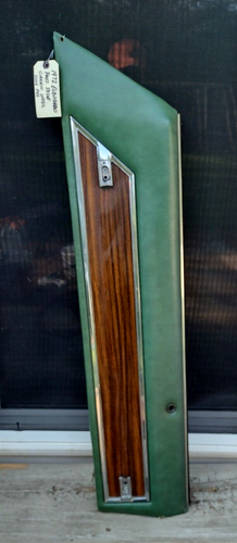 1971 1972 Cadillac Eldorado Convertible GREEN Passenger Door Upper Panel WOW! - Picture 3 of 22