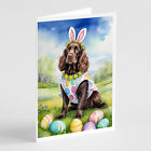 Boykin Spaniel Easter Egg Hunt Greeting Cards Envelopes Pack 8 Dac4972Gca7P
