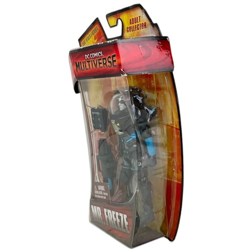 DC Multiverse Arkham City Mr. Freeze 4" Action Figure Villian 2013 Mattel Sealed - Picture 2 of 6