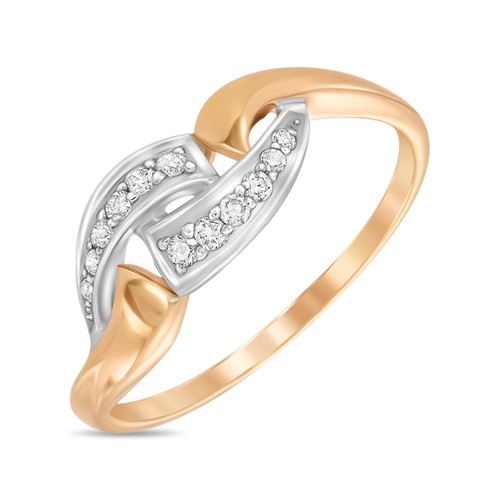 Ausgefallener Diamantring 0,09 ct 14 K Rotgold im Labor gezüchtet Rundschliff Jubiläum - Bild 3 von 3