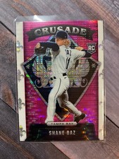 2022 Panini Chronicles Crusade Pink Shane Baz RC #2 Tampa Bay Rays
