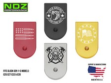 for Glock 26 27 33 39 Gen 1-5 Magazine Base Plate Finger Extension Trending