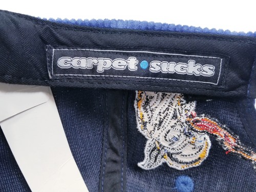 Carpet Company City Slicket Hat Blue Corduroy Hat - Picture 8 of 8