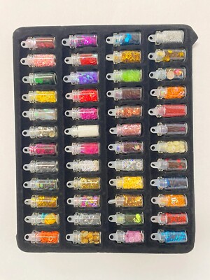 48 pcs mix glitter 3D nail decorations,mix model,DIY crafts N3154 Nail Charms