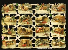 German Embossed Vintage Style Scrap Die Cut -...
