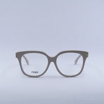 NEW FENDI FE50064F 025 Pale Silver 57mm Eyeglasses | eBay display picture 1